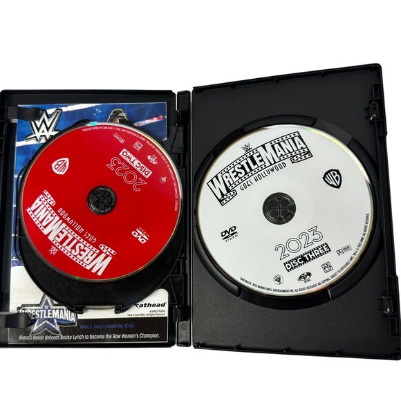 WWE WrestleMania 39 Goes Hollywood 2023 DVD PG Roman Reigns Cody Rhodes WWE - Picture 4 of 8